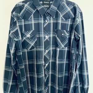 •Pendleton x Hurley merino wool shirt